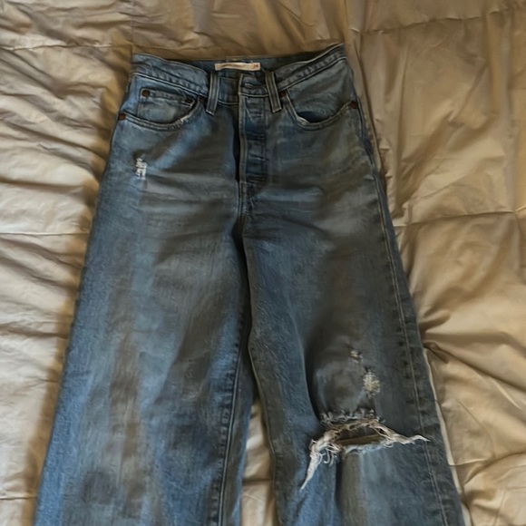 Levi's Jeans Levis Rib Cage Straight Leg Cut Offs Poshmark